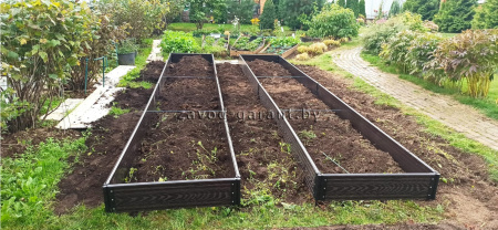 Грядка из ДПК. Высота 22,5 см.