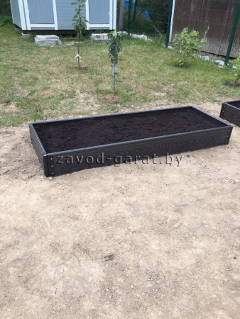 Грядка из ДПК. Высота 22,5 см.
